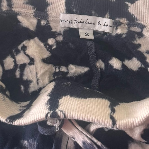 Young Fabulous & Broke YFB Tie Dye Jogger Pants Pockets Stretch Boho Stretch S - Picture 10 of 16